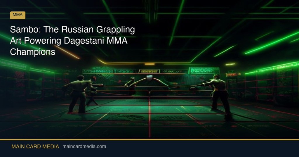 Sambo: The Russian Grappling Art Powering Dagestani MMA&nbsp;Champions