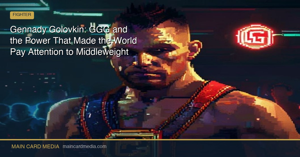 Gennady Golovkin: GGG and the Power That Made the World Pay Attention to Middleweight