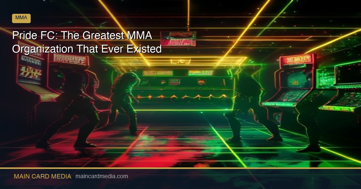 Pride FC: The Greatest MMA Organization That Ever Existed