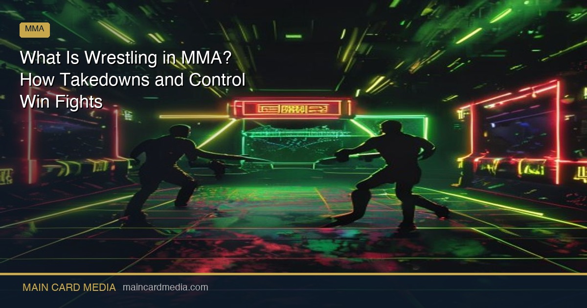 What Is Wrestling in MMA? How Takedowns and Control Win Fights