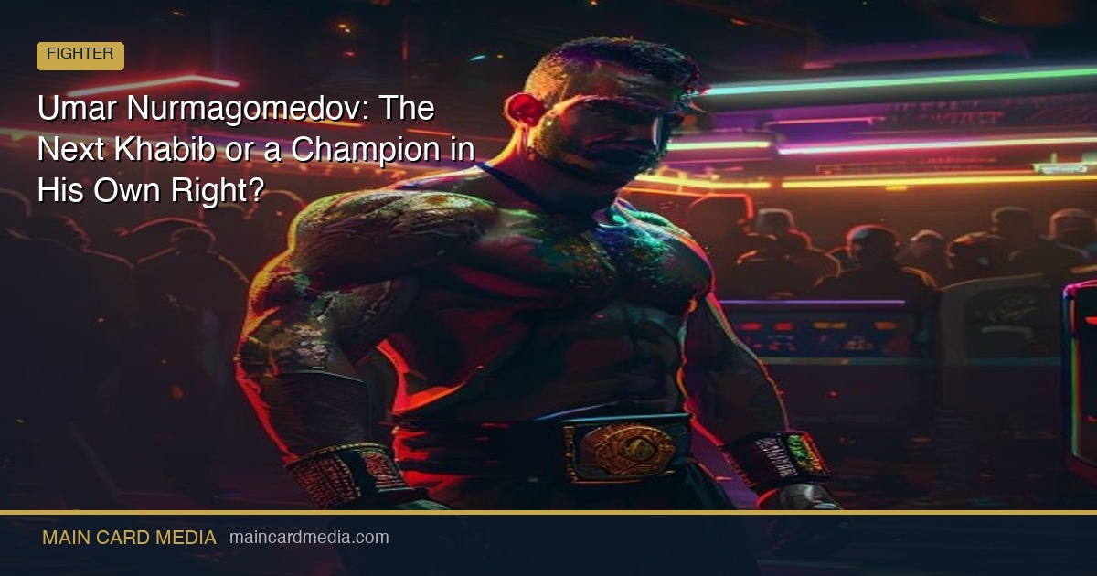 Umar Nurmagomedov: The Next Khabib or a Champion in His Own Right?