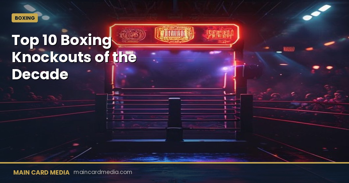 Top 10 Boxing Knockouts of the Decade: The Definitive List
