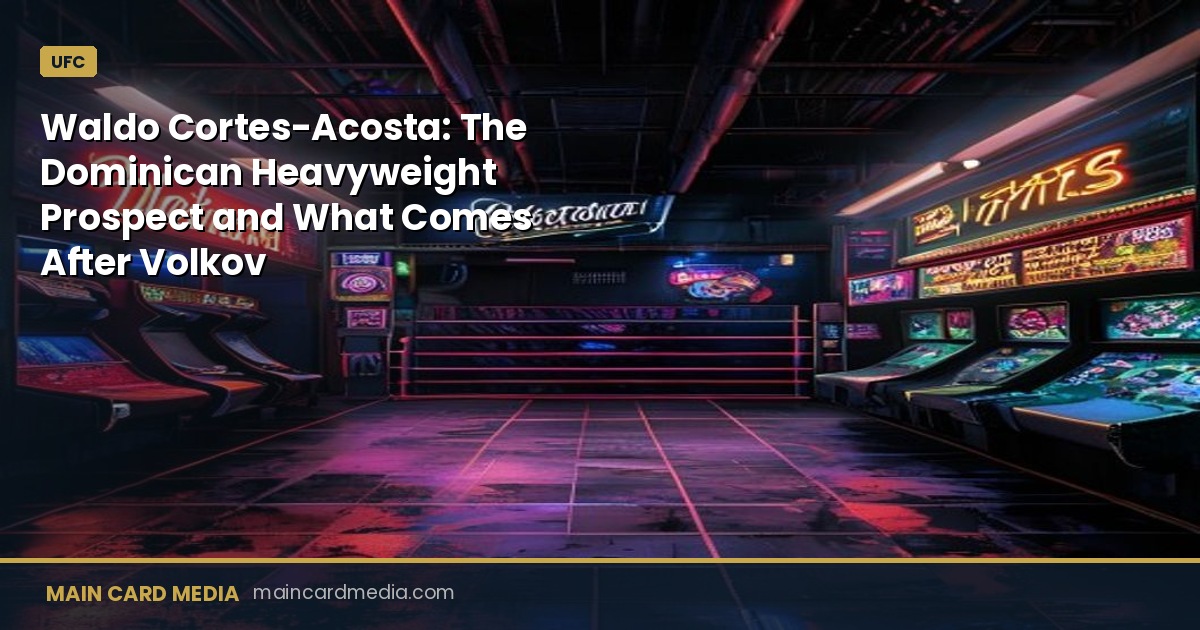 Waldo Cortes-Acosta: The Dominican Heavyweight Prospect and What Comes After Volkov