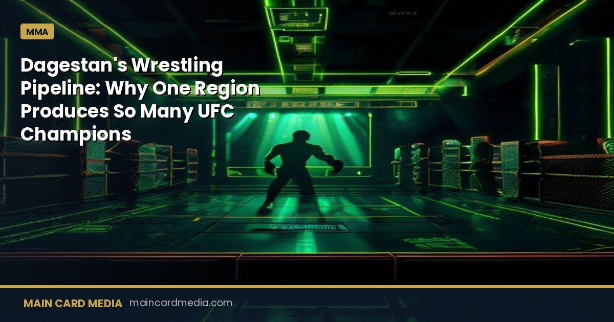 Dagestan’s Wrestling Pipeline: Why One Region Produces So Many UFC Champions