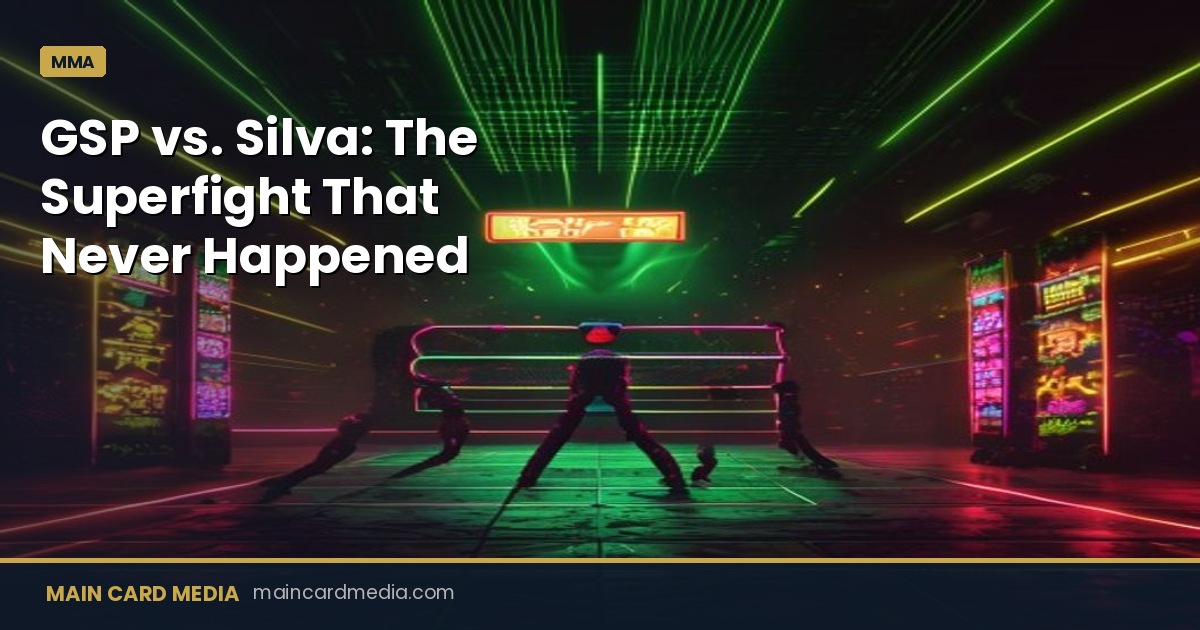 GSP vs. Silva: The Superfight That Never Happened