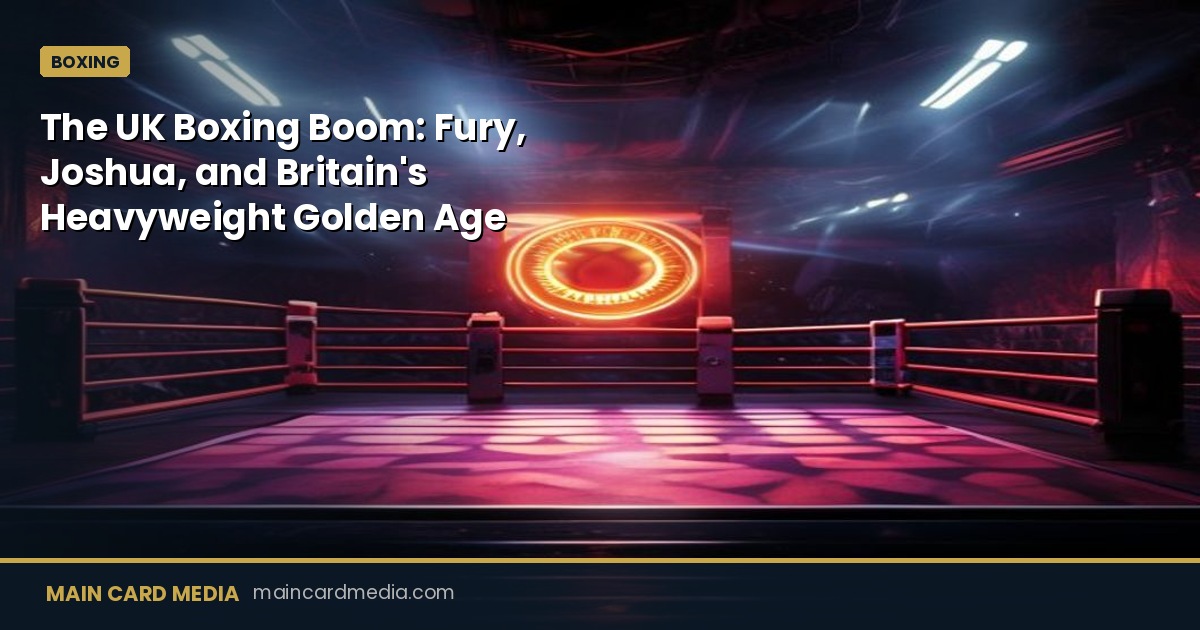 The UK Boxing Boom: Fury, Joshua, and Britain’s Heavyweight Golden Age