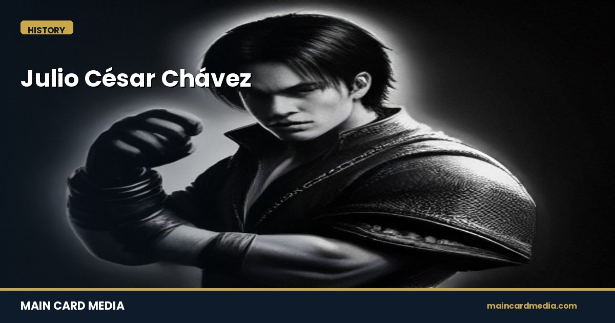 Julio César Chávez: Mexico's Boxing Legend and the 87-Fight Streak That May Never Be Broken